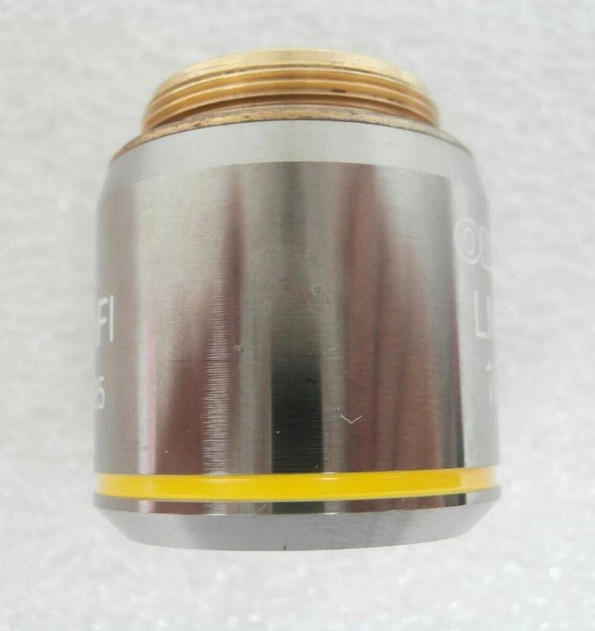 Used Olympus Microscopy LMPlanFI 10x/0.25 ∞/- Microscope Objective LM Plan FI Working