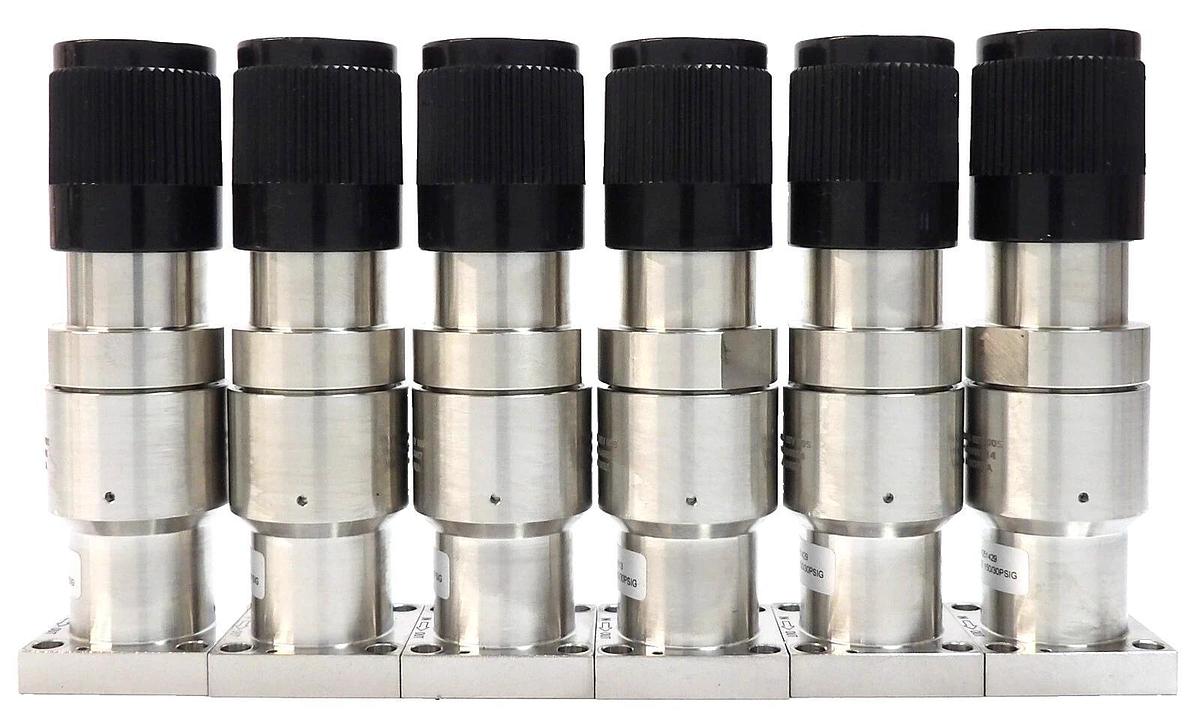 Used AMAT Applied Materials 0190-63983 Diaphragm Valve Lot of 6 Working