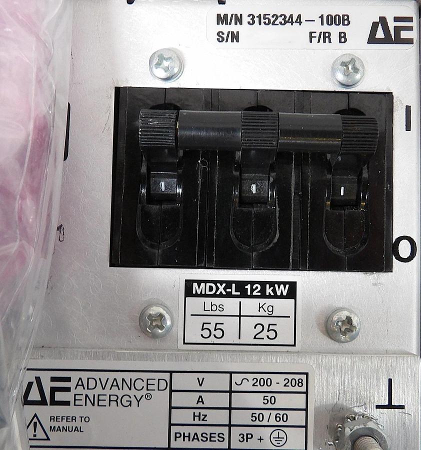 Refurbished MDX-L12M AE Advanced Energy 3152313-001B DC Power Supply OEM Refurbished