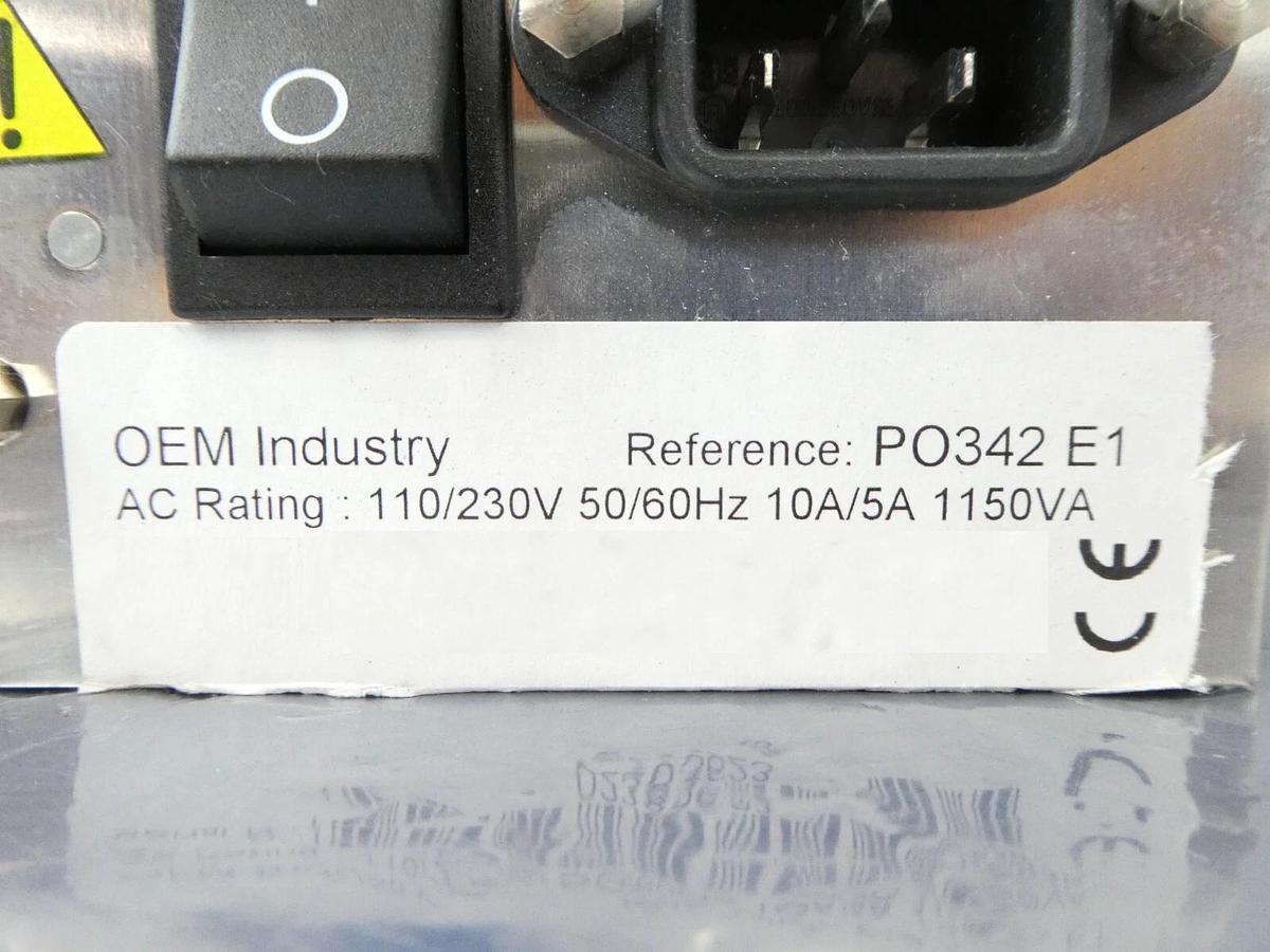 Used Alcatel P0342E1 Turbomolecular Pump Controller Card ASM 192 T2D+ Pfeiffer Spare