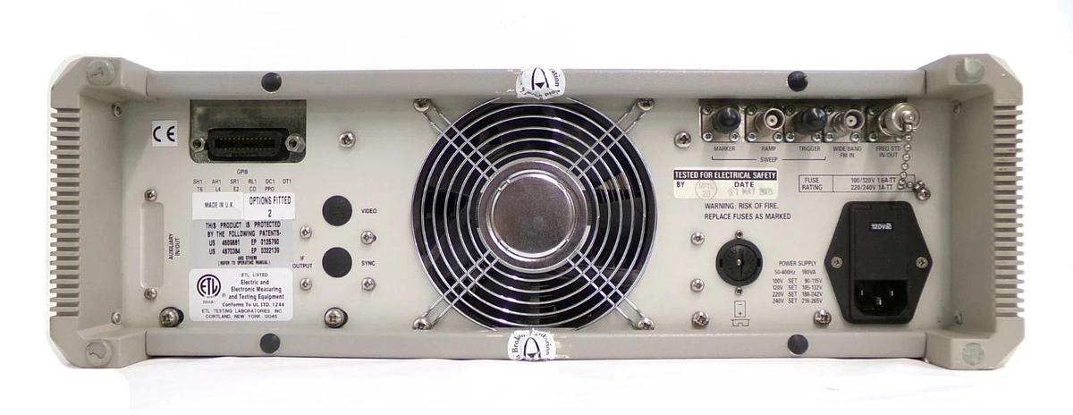 Used IFR 2040 10khz-1.35Ghz Low Noise Signal Generator Ver. 9.15 Error 26 Untested