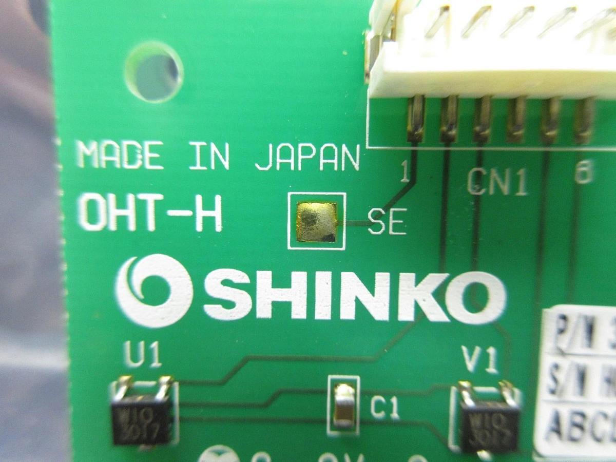 Used Shinko 3ASSYC806600 Interface Board PCB M176 Asyst VHT5-1-1 OHV Used Working