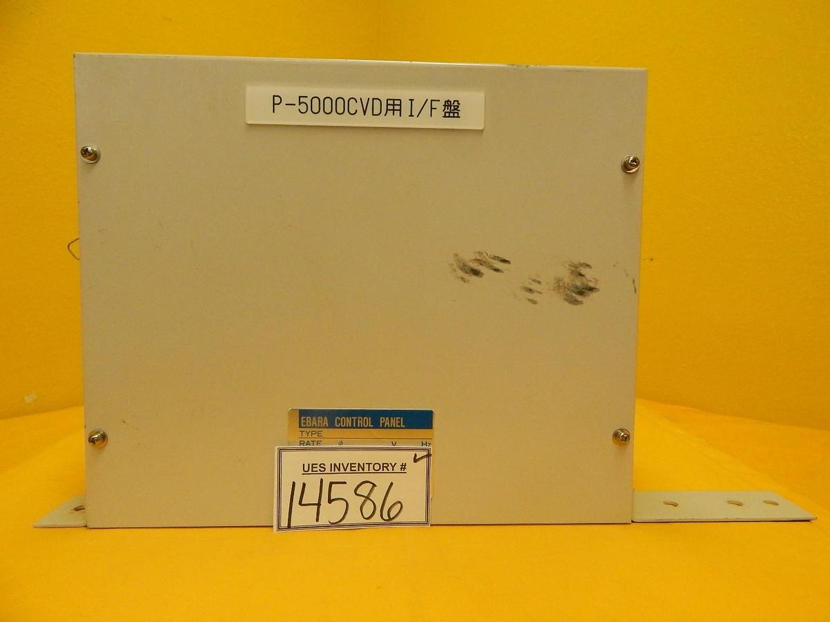 Used Ebara Vacuum Control Panel Interface Module Omron H3BH AMAT P5000 Used Working