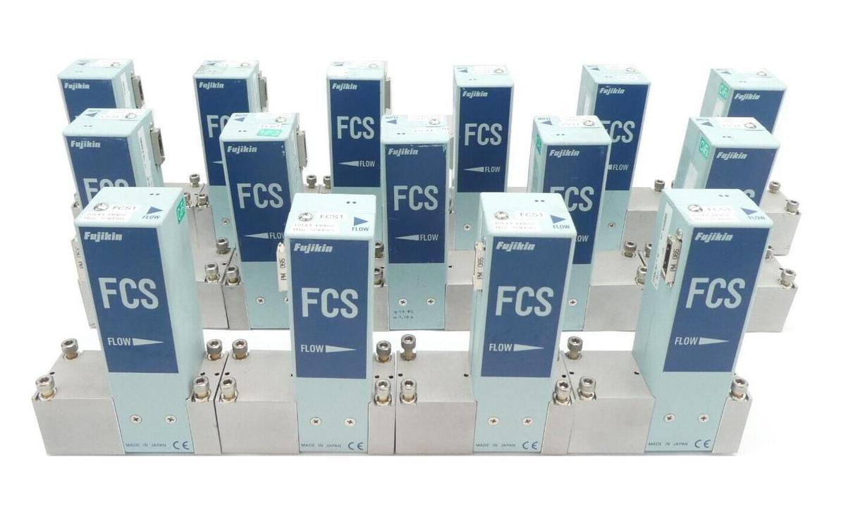 Used Fujikin FCS-4WS-798-F39B#B Mass Flow Controller MFC Reseller Lot of 15 Working