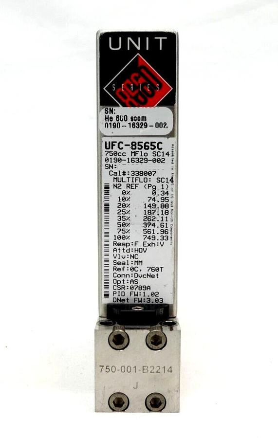 Used UNIT Instruments UFC-8565 Mass Flow Controller MFC UFC-8565C Reseller Lot of 14
