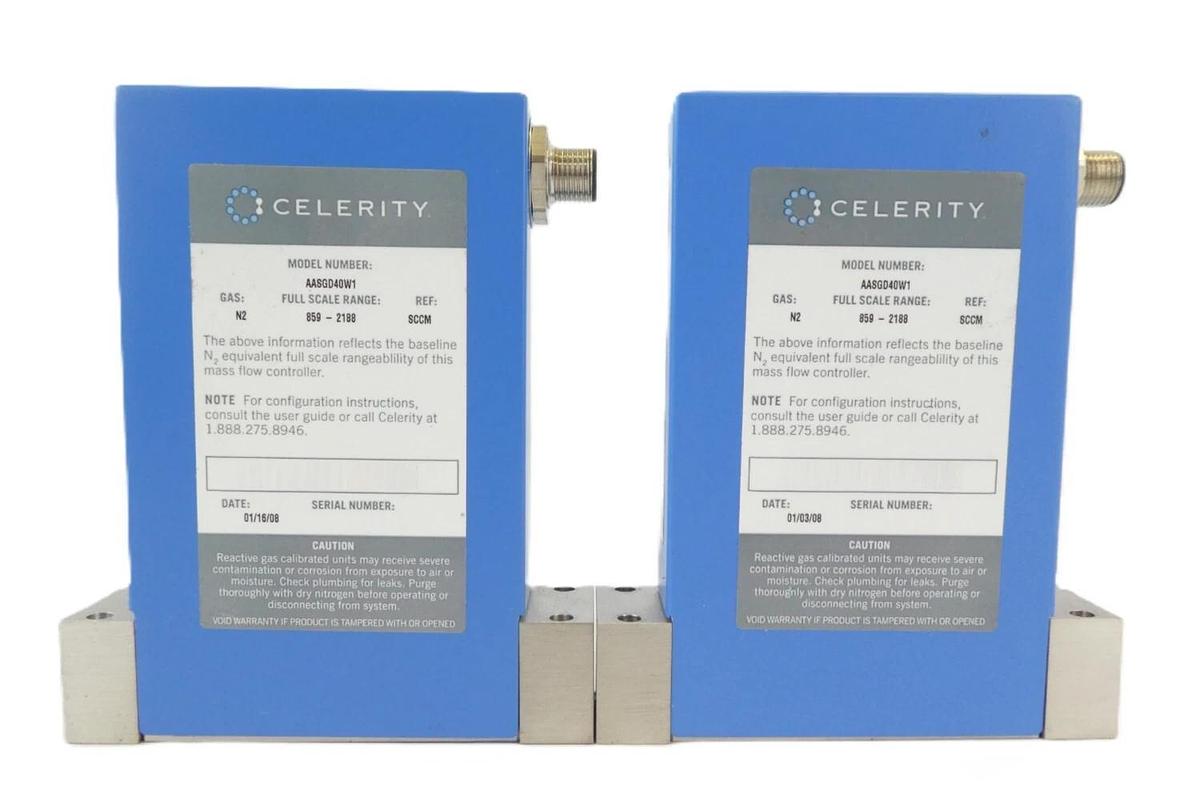 Used Celerity INX3P Mass Flow Controller MFC Reseller Lot of 13 Working Surplus