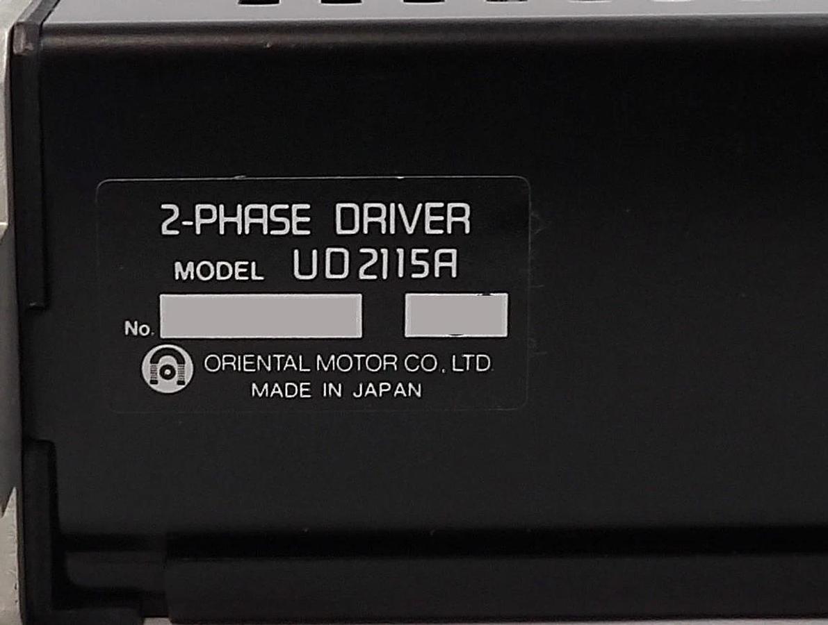 Used Oriental Motor UD2115A 2-Phase Driver SUPER VEXTA Working Surplus