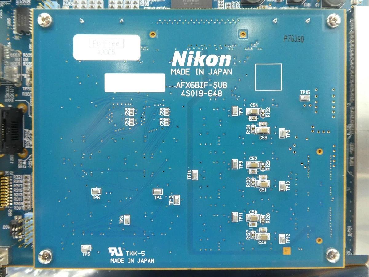 Used Nikon 4S019-606 PCB Card AFX6BIF 4S019-647 NSR FX-601F Damaged Connector As-Is