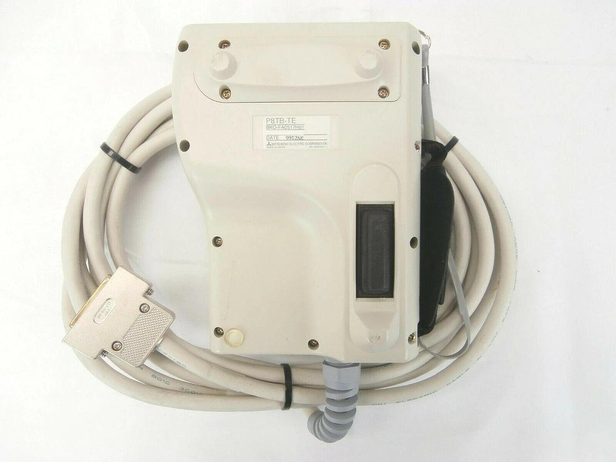 Used Mitsubishi P8TB-TE Industrial Robot Teaching Pendant BKO-FA0517H01 Working