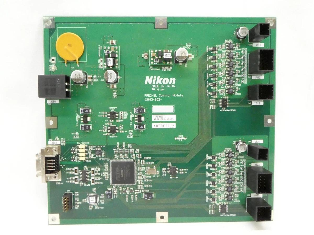 Used Nikon 4S013-602 PRE-EL Control Module Board PCB Nikon NSR Series Working Surplus