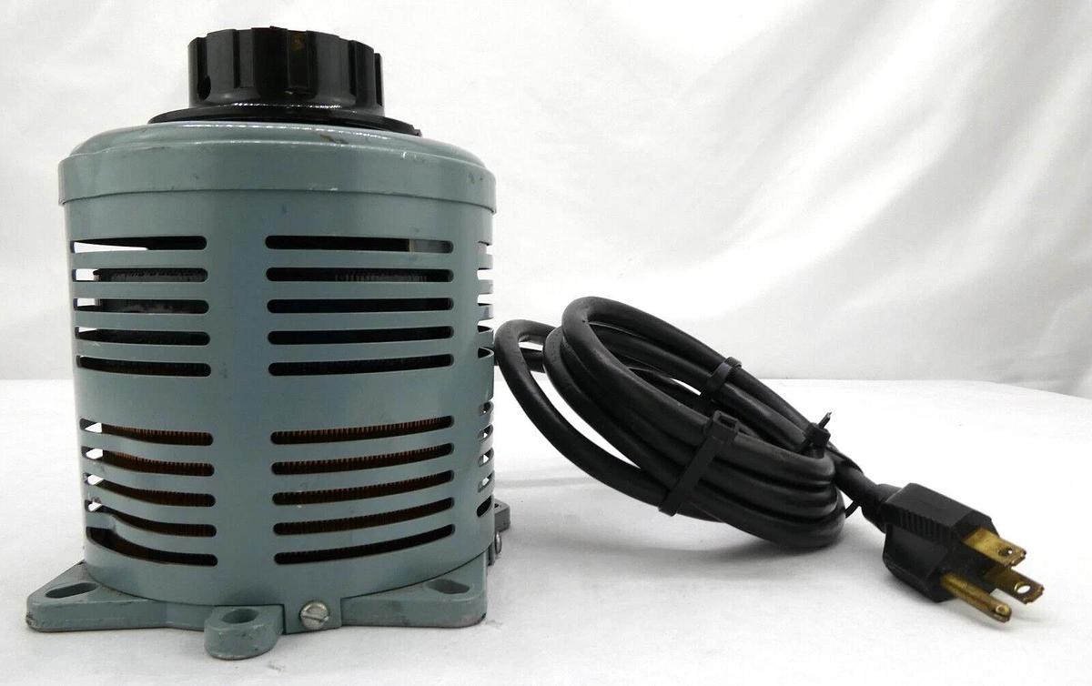 Used Superior Electric 3PN116C Variable Manual Autotransformer Powerstat Working