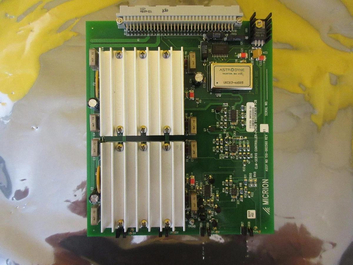 Used Micrion 150-002560 CLM-SERVO Controller Power Converter PCB Card FEI Working