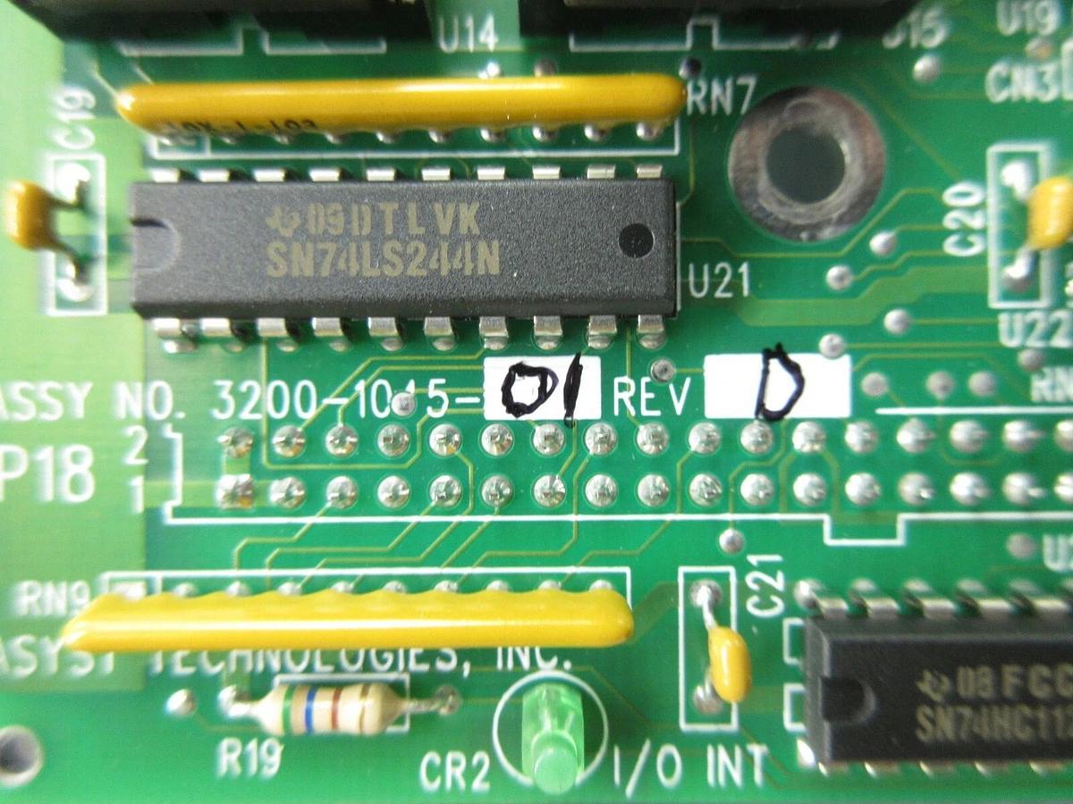 Used Asyst Technologies 3200-1015-01 Automation Processor Board PCB Working Surplus
