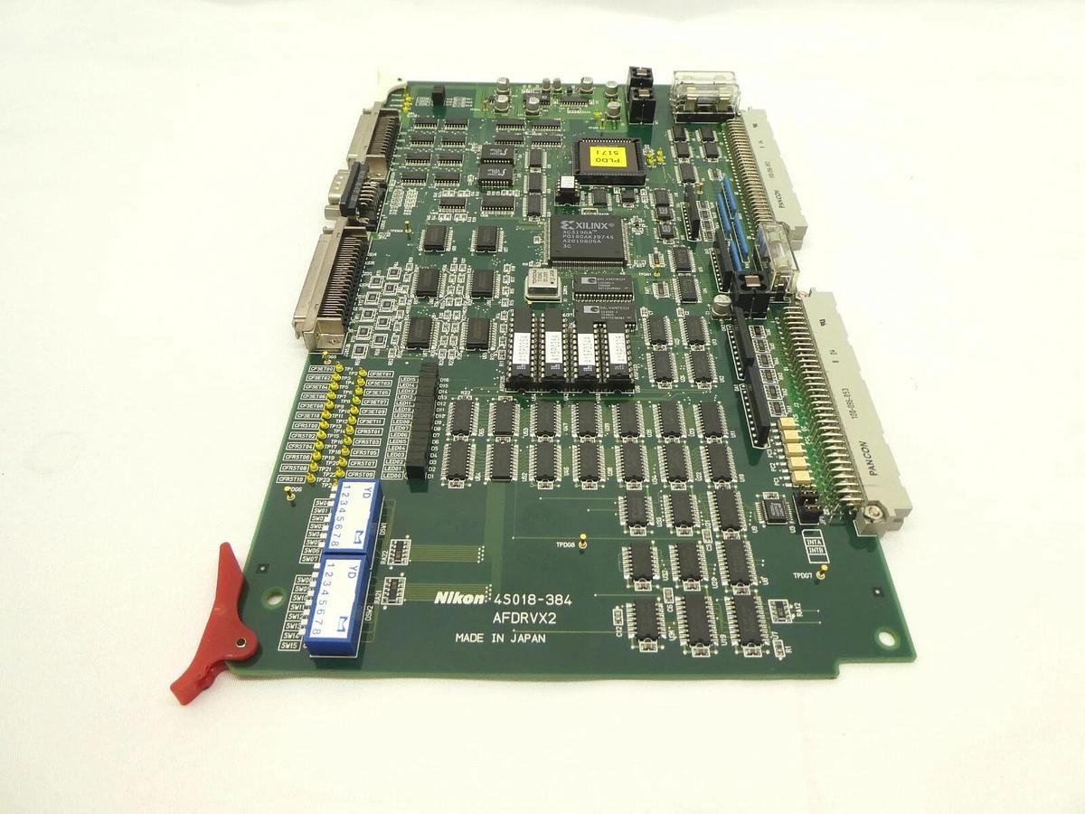 Used Nikon 4S018-384 Driver Card PCB AFDRVX2 NSR-S202A Step-and-Repeat Working Spare