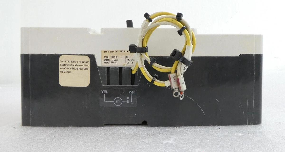 Used Eaton KD3400F 3 Pole Industrial Circuit Breaker KD 35k KT3250T Working Spare