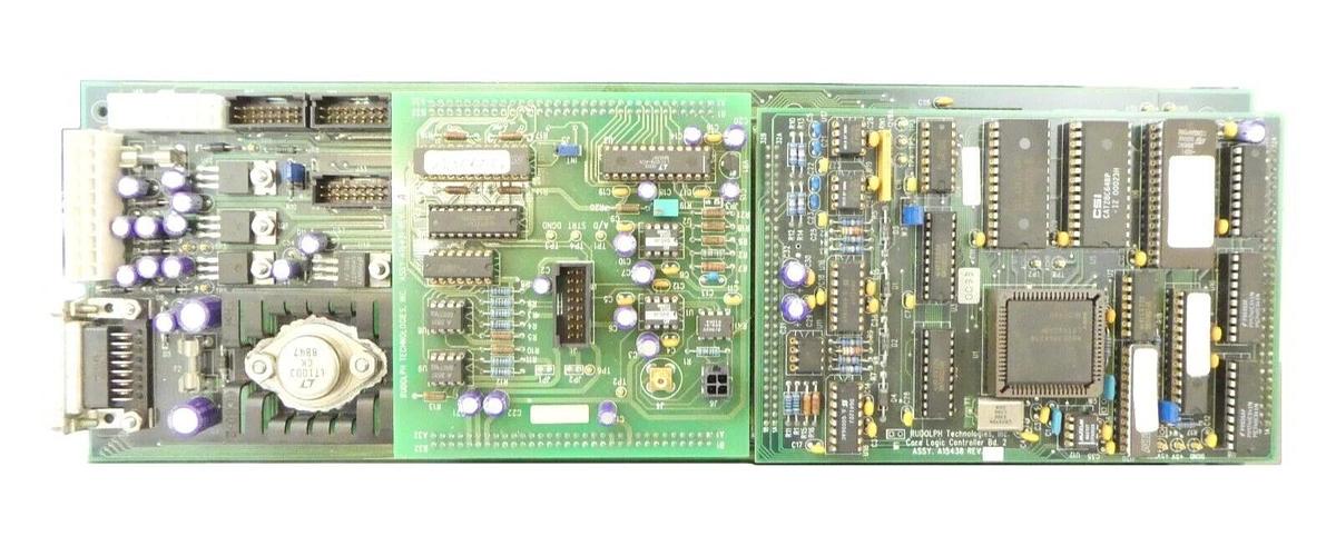 Used Rudolph Technologies A15436 Flat Notch Interface PCB A15438 Core Logic Working