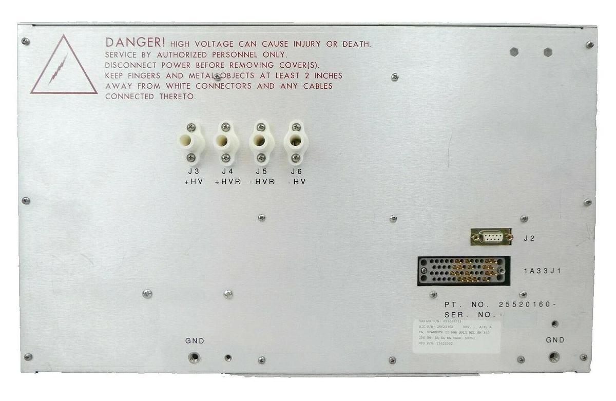 Refurbished Brookhaven 25520302 DC Offset Supply SCANMASTER II Varian E22000033 Refurbished