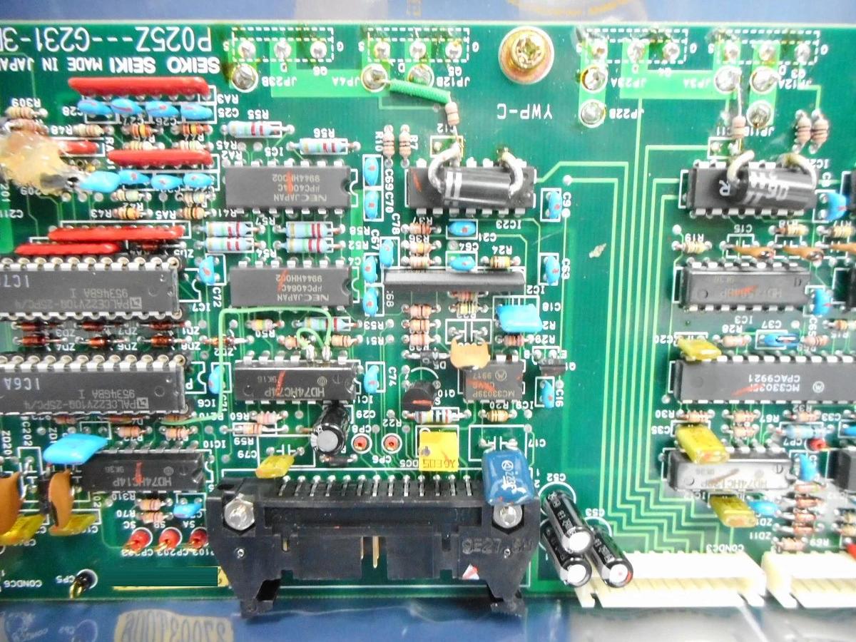 Used Seiko Seiki P025Z---G231-3DC Processor Board PCB Untested AS-IS