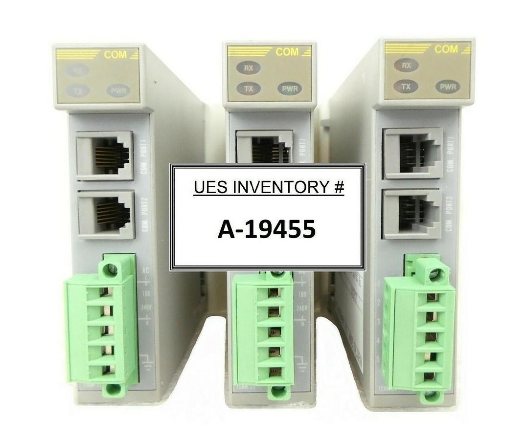 Used RKC Instrument COM-A System Communications Module Lot of 3 TEL Trias Working