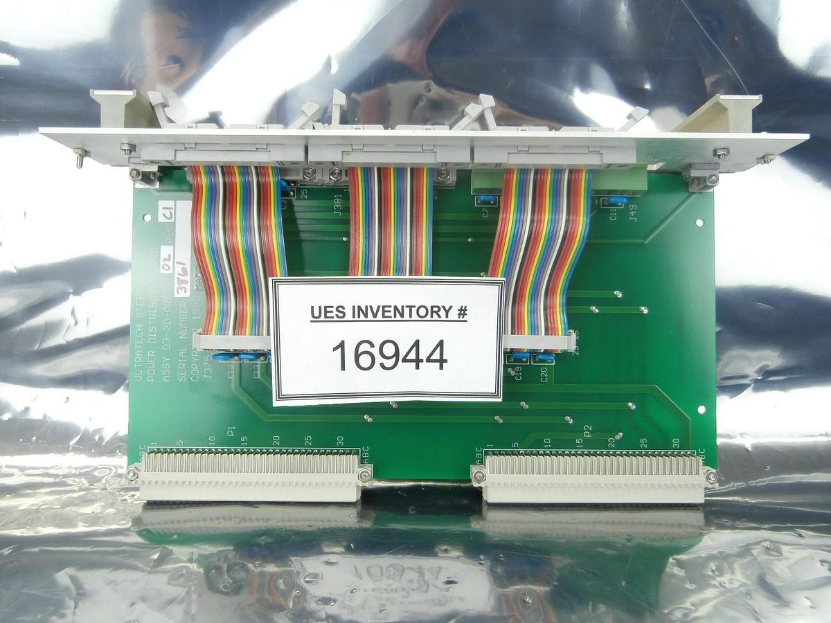 Used Ultratech Stepper 03-20-02032-02 Power Distribution Board PCB Card Used Working