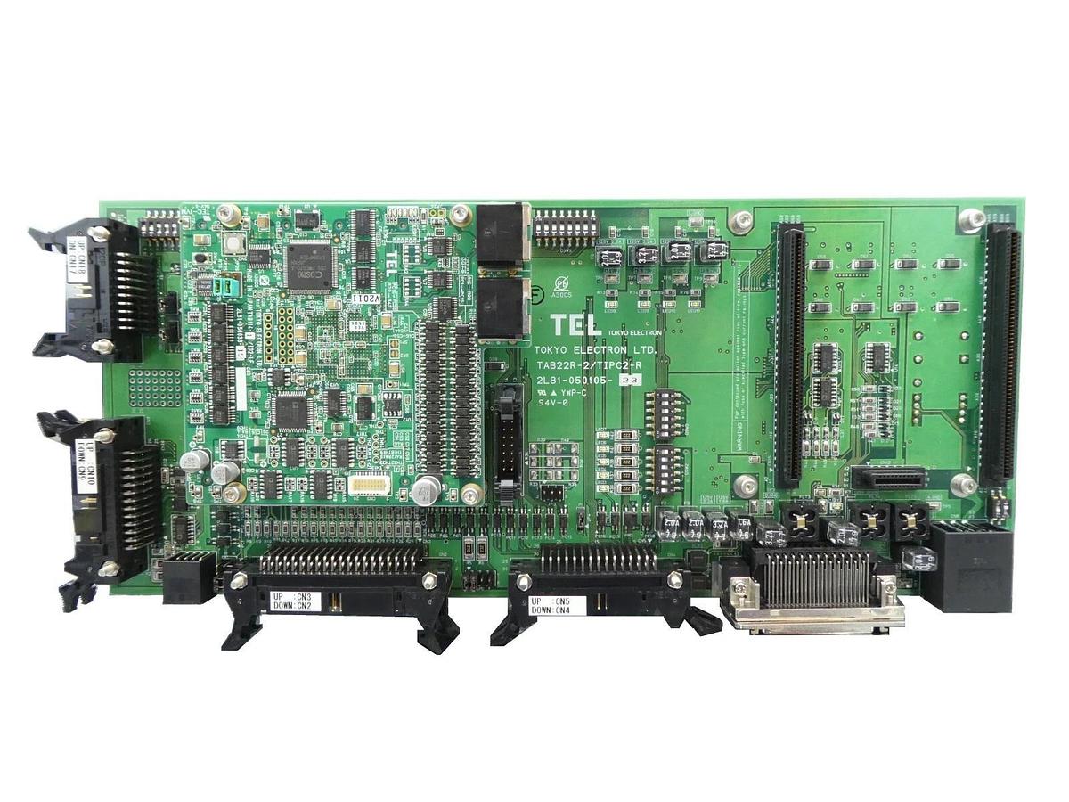 Used TEL Tokyo Electron 2L81-050105-23 Processor PCB TAB22R-2/TIPC2-R Working Surplus