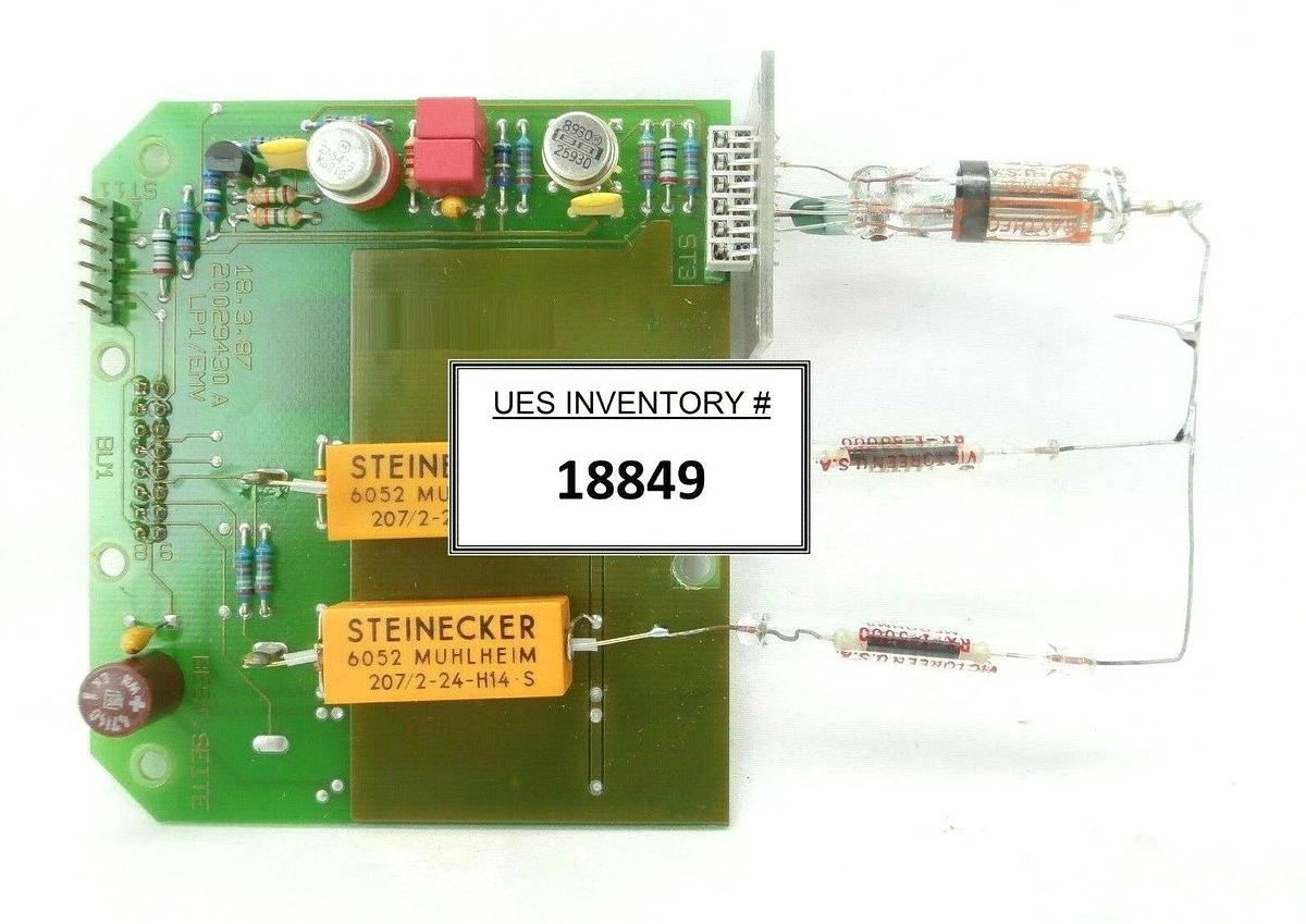 Used Leybold Vacuum 200 29 430 LP1/EMV Board PCB 200.29.430 ULTRATEST UL 500 Working