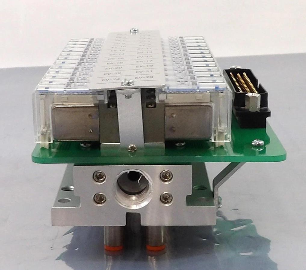 Used SMC VV100-49-X240 24-Port Pneumatic Manifold AMAT 0190-19363 Working Surplus