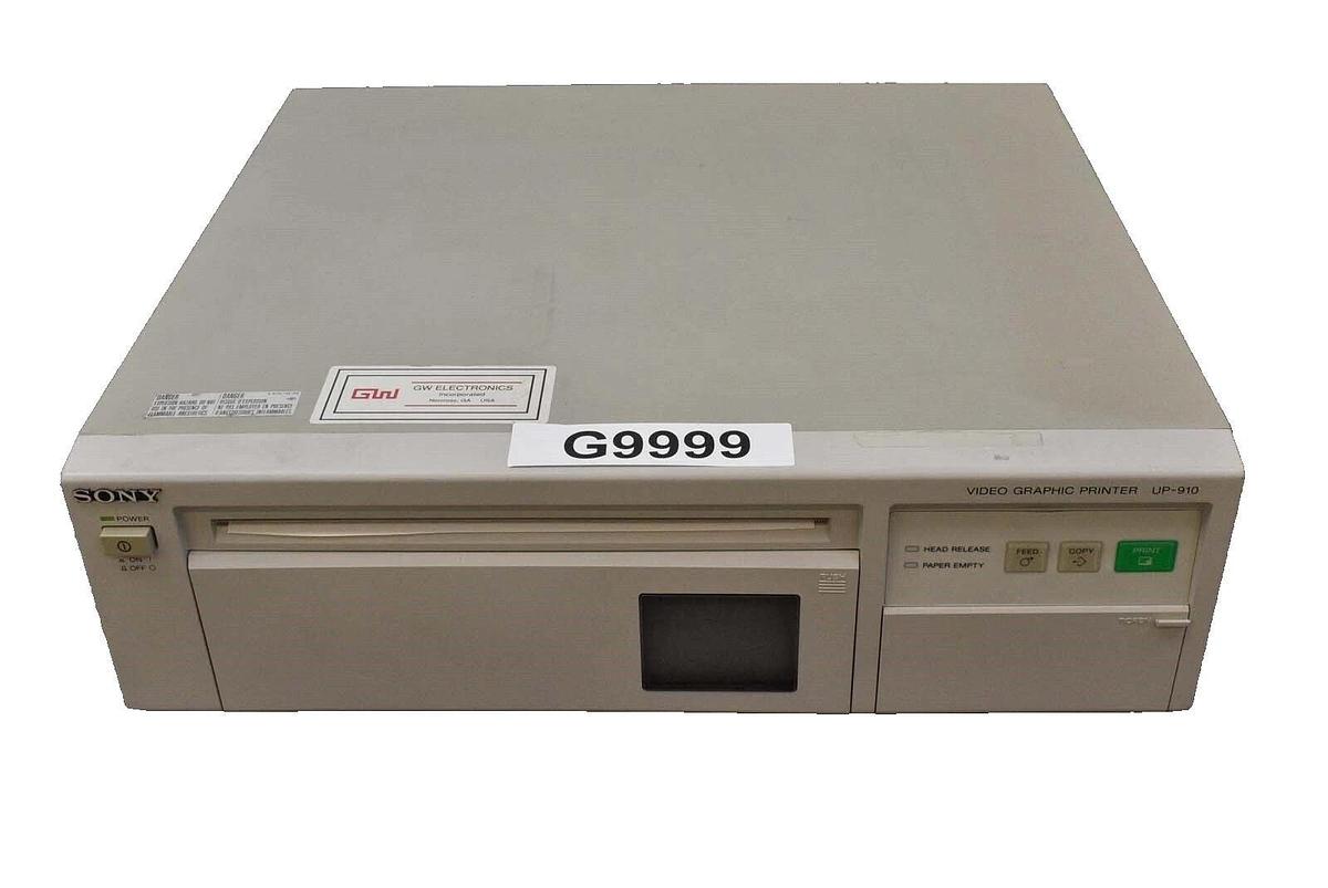 Used Sony UP-910 Video Graphic Printer Working Surplus