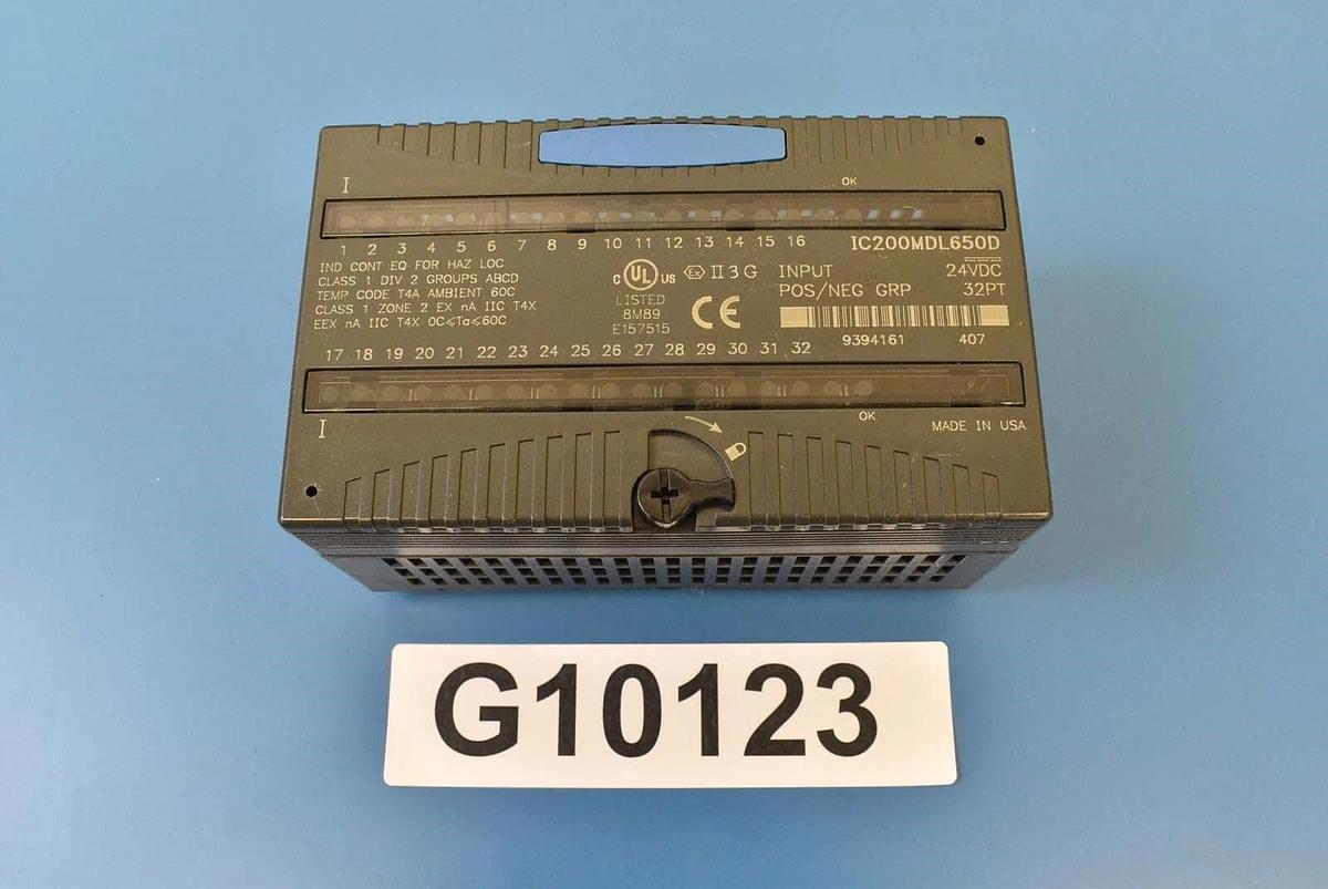 Used GE Fanuc IC200MDL650D Input Module