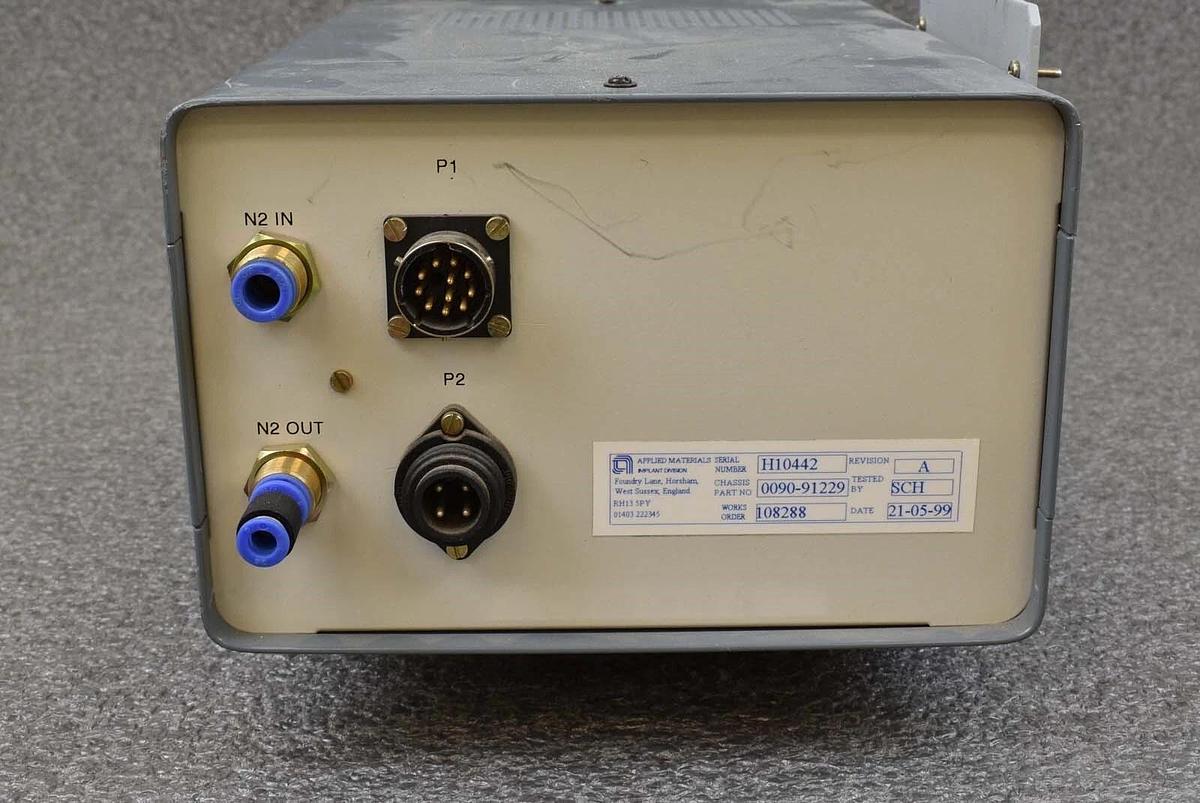 Used Applied Materials 0090-91229 Cryo Pump Auto N2 Purge Module