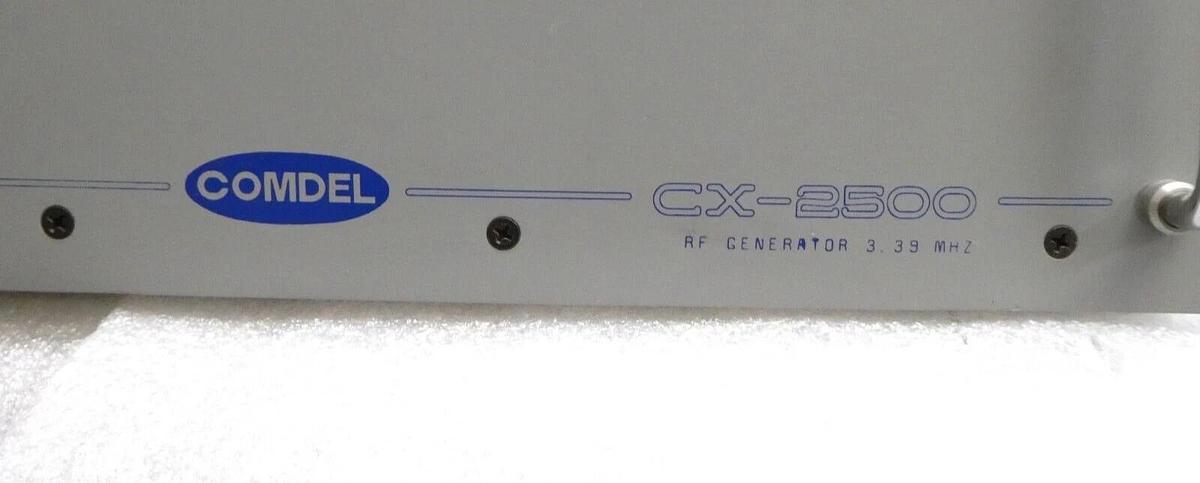 Used CX-2500 Comdel FP3305R1 RF Generator 3.39MHz Tested Not Working No Output As-Is