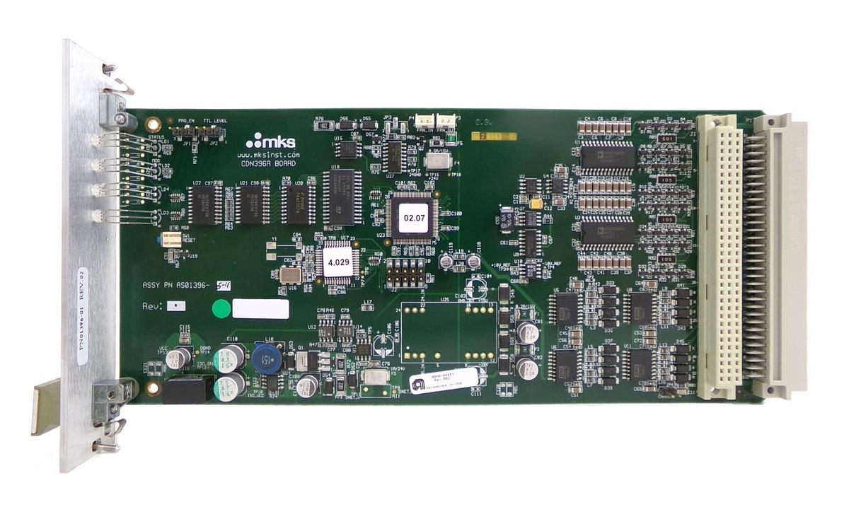 Used MKS Instruments AS01396-6-11 DeviceNet PCB Card CDN396R AMAT 0190-24116 Working