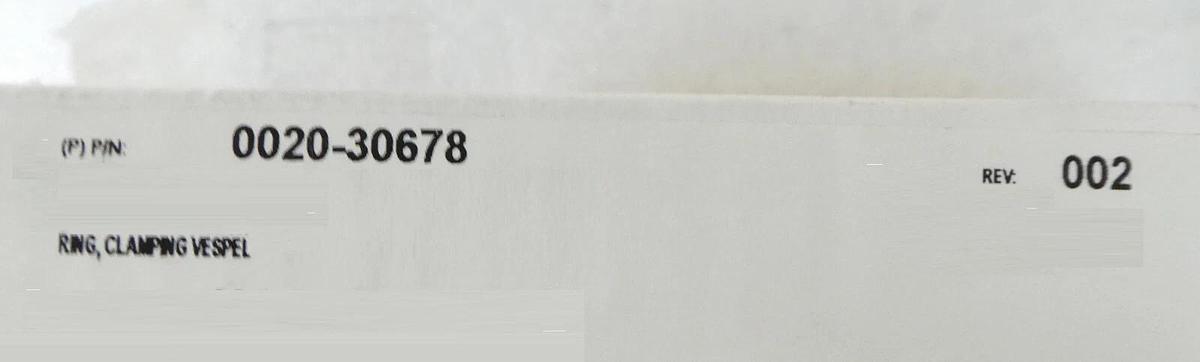 AMAT Applied Materials 0020-30678 150mm Vespel Clamping Ring New Surplus