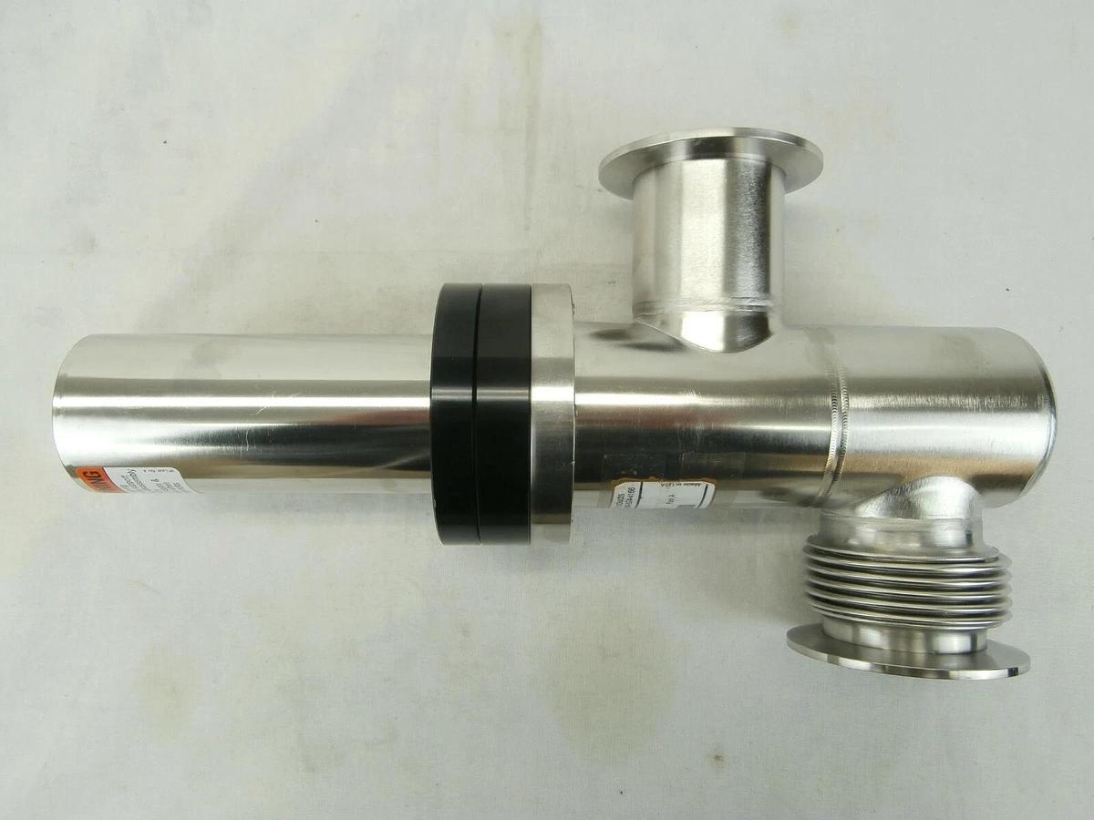 Used Nor-Cal Products 93-01764 Pneumatic Angle In-Line NW50 Used Working