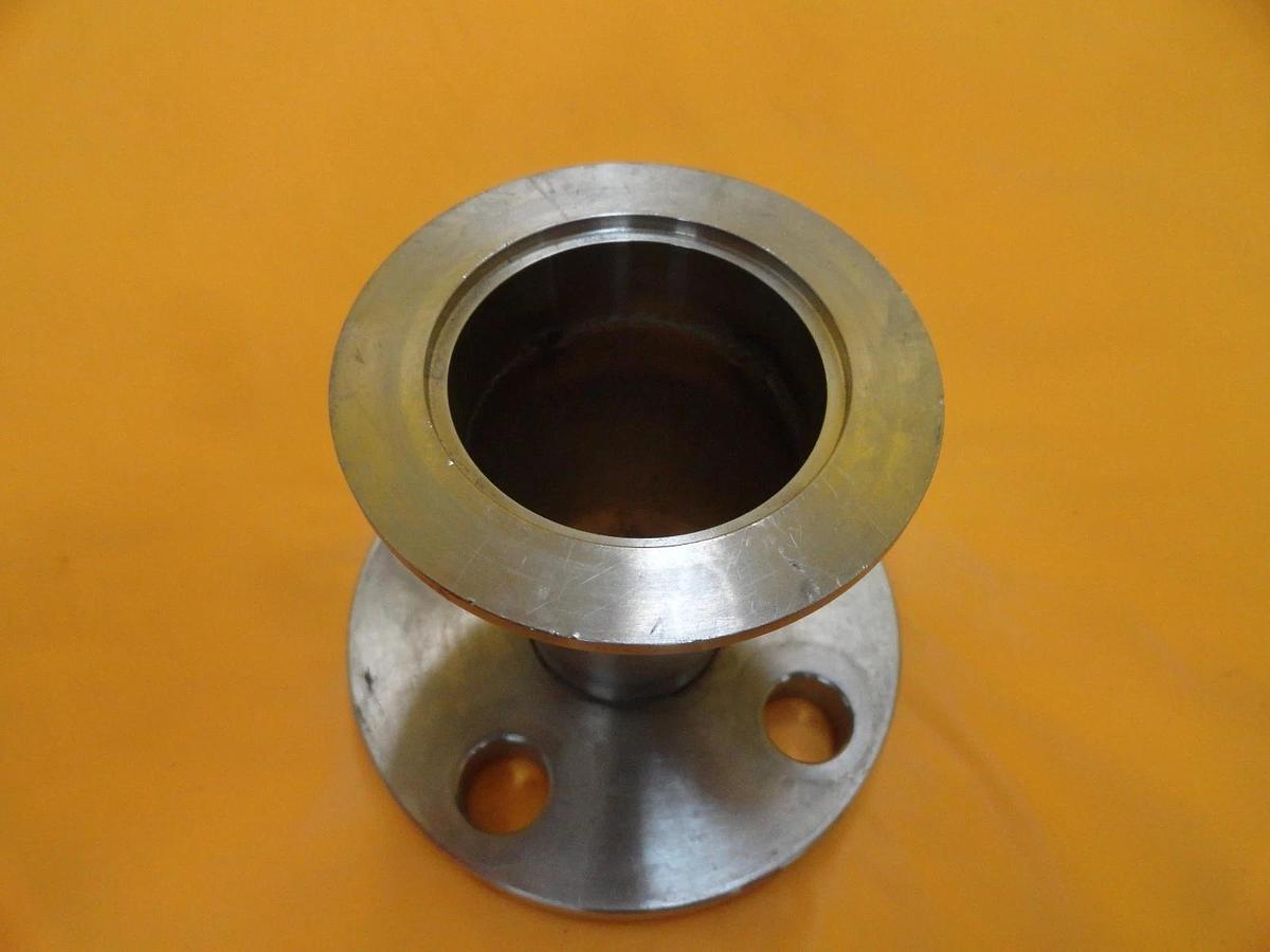 Used MDC Vacuum Products Conical Reducer Nipple Adapter 100ASA to NW50 Used Working