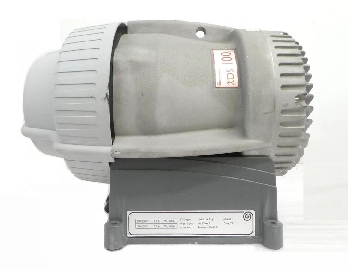 Used XDS 100B Edwards A732-01-983 Dry Scroll Vacuum Booster Pump Tested Working