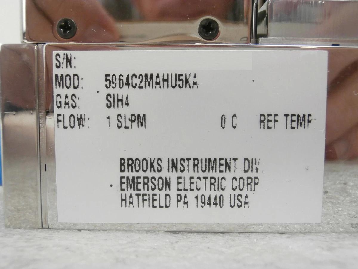 Used Brooks 5964C2MAHU5KA Mass Flow Controller MFC Novellus 22-10517-01 Working Spare