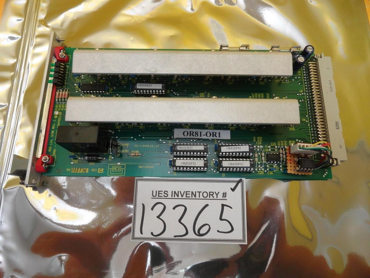 Used ACS Electronics OR81-OR1 8 Channel Controller OR81 PCB Orbot WF 736 DUO Used