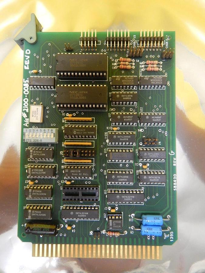 Used Micro/Sys SB8420 PCB Card 2100-0085 SER2 AG Associates 7100-5190-02 4100s Used