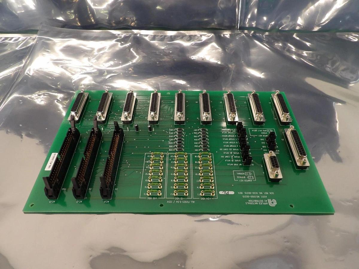 Used AMAT Applied Materials 0100-00215 AC Distribution PCB Board Working Spare