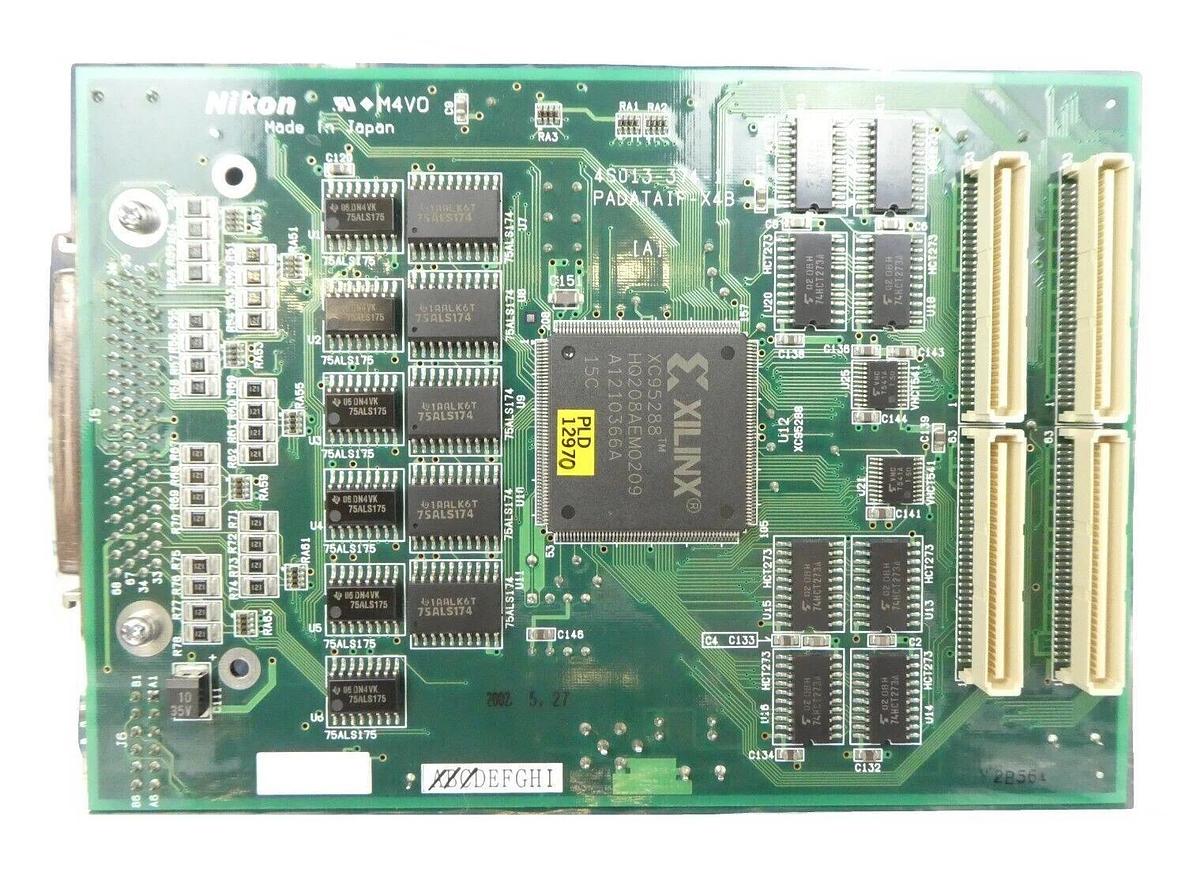 Used Nikon 4S013-374-1 Linear Motor Interface PCB PADATAIF-X4B NSR Surplus Working