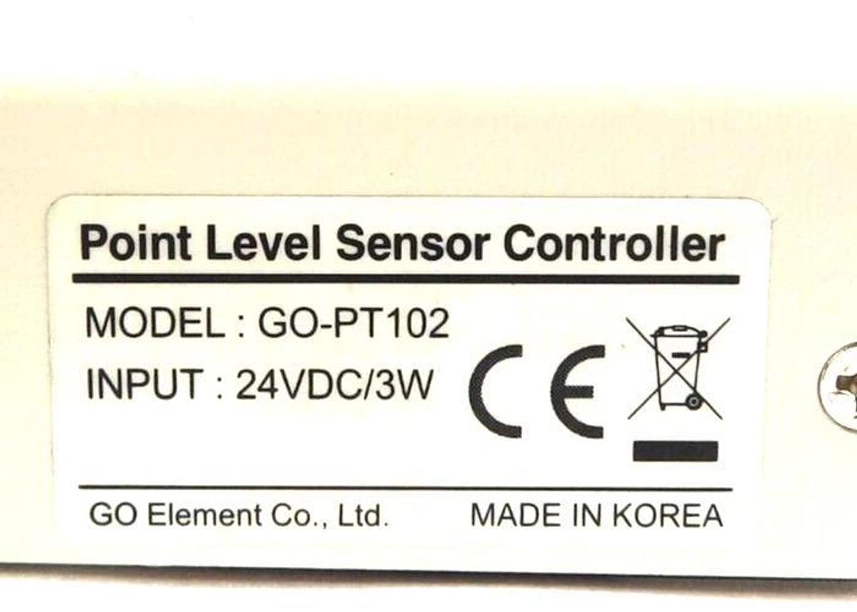 Used GO Element GO-PT102 Point Level Sensor Controller Lot of 2 Working Surplus