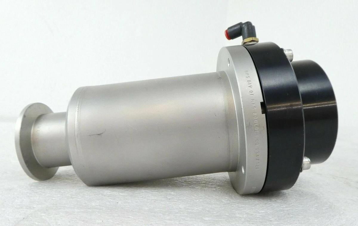 Used Novellus Systems 60-00165-00 HPS Pneumatic Right Angle Vacuum Valve MKS Working