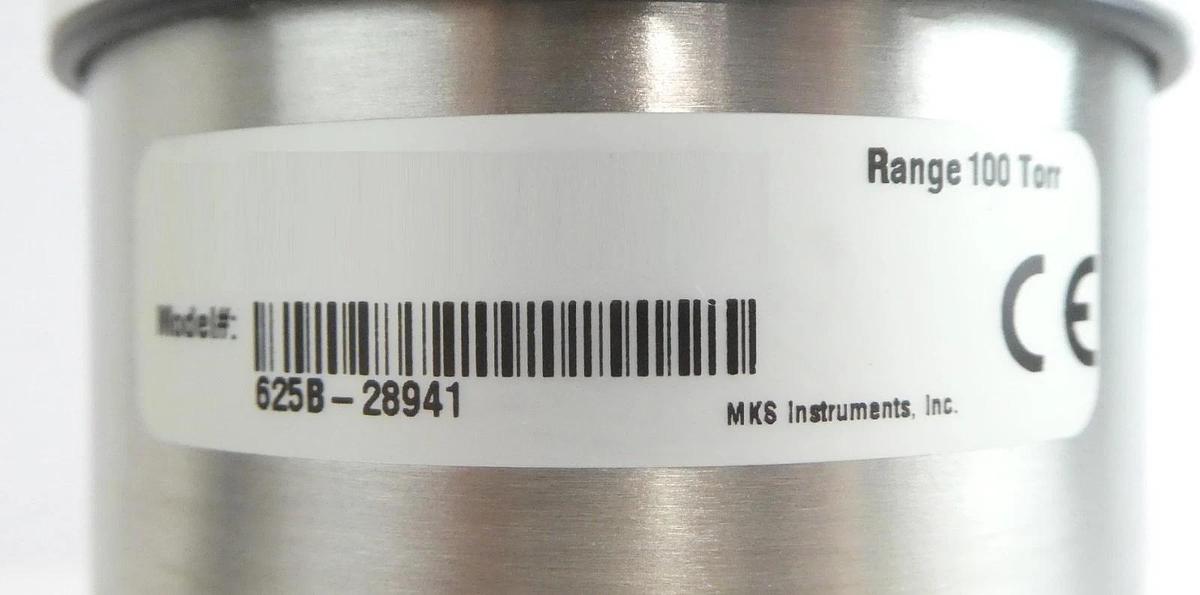 Used MKS Instruments 625B-28941 Baratron Capacitance Manometer Type 625B Surplus