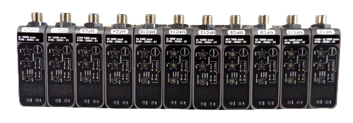 Used Celerity IFC-125C Mass Flow Controller MFC UNIT 125 Lot of 11 Working Surplus