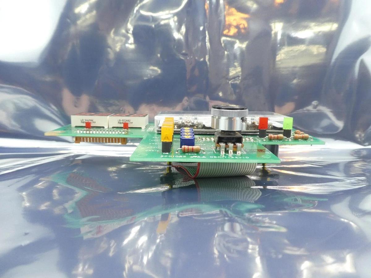 Used Hitachi Kokusai Denki 3CD1062 Display Panel PCB Set 4CD01063 Working Surplus
