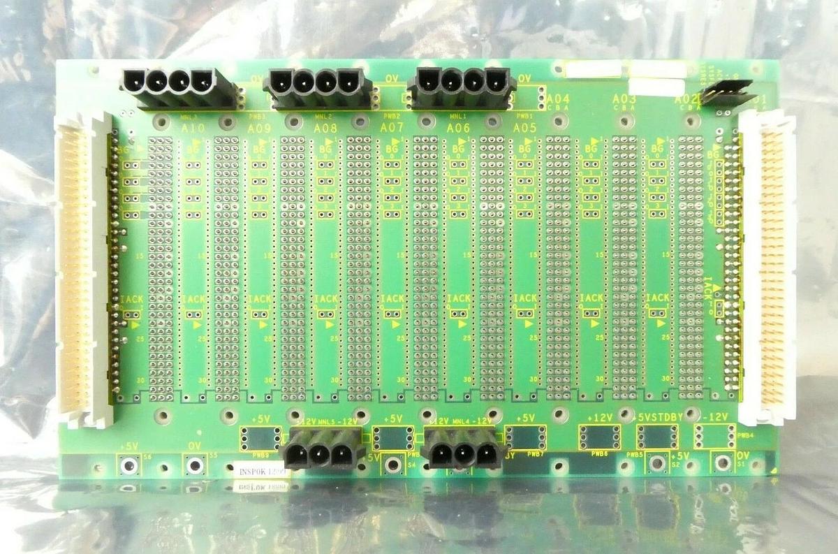 Used VERO 243-413011 Backplane PCB Board VMExcel J1 Quaestor Q7 Working Surplus