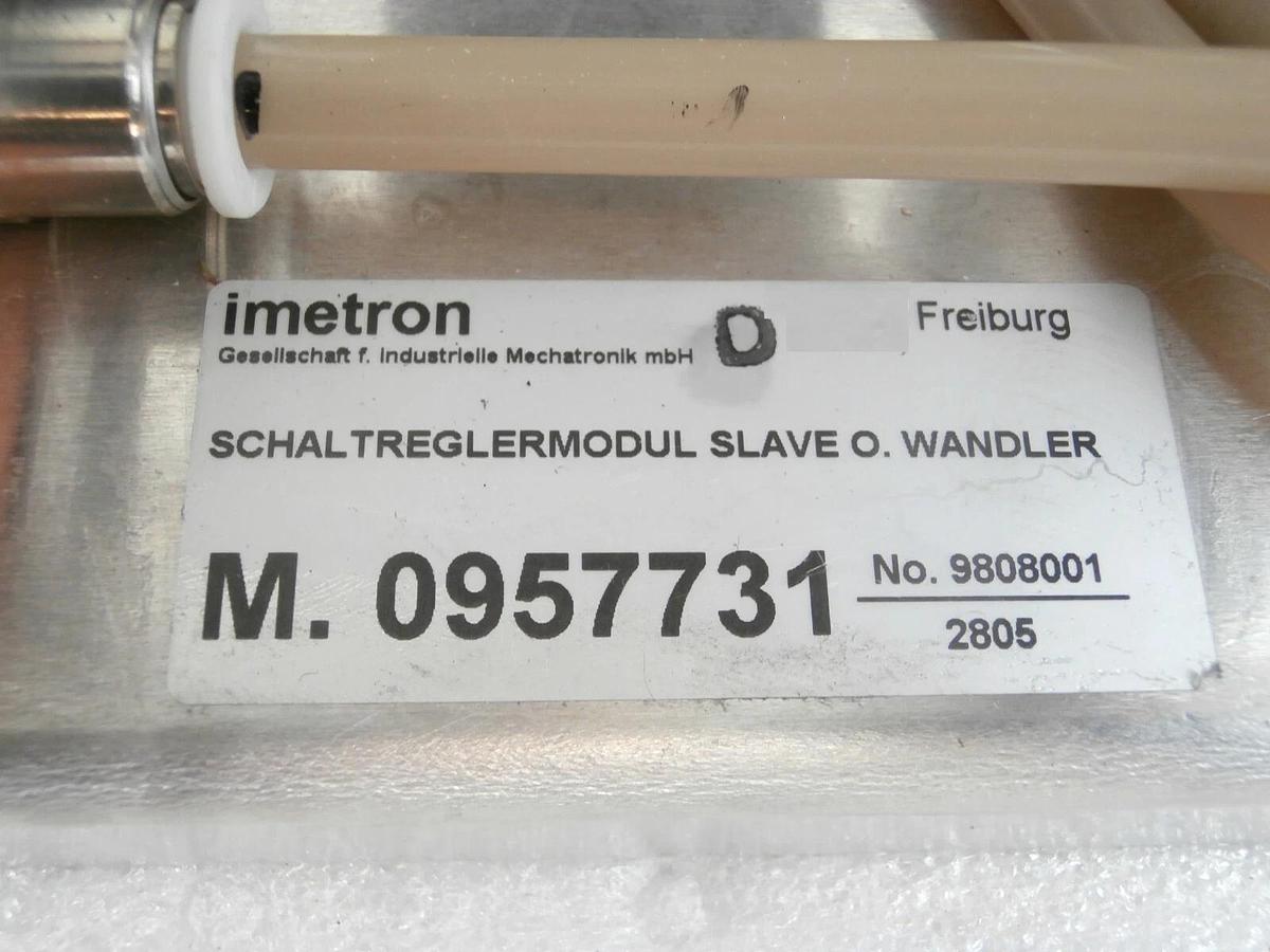 Used Imetron 0957731 Slave Switching Regulator 9808001 Huttinger TIG 30 DCplus Spare