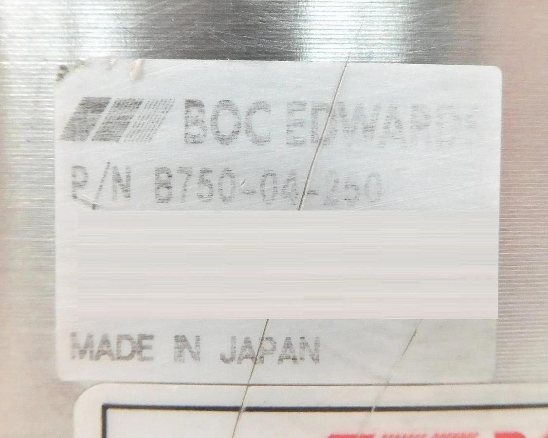 Used STP Edwards B750-04-250 Turbomolecular Pump STP-A2203PV Turbo Working Surplus