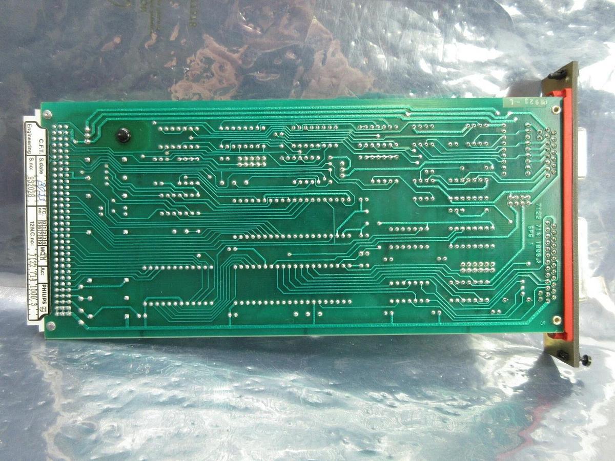 Used Philips 7122 714 1000.3 Processor PCB Card ASML PAS 5000/2500 Wafer Stepper Used